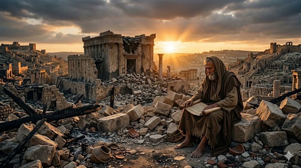 The God who is with you Image
