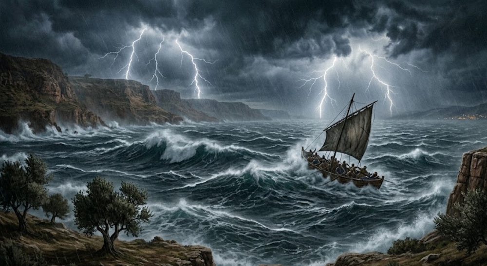 The storms of life Image